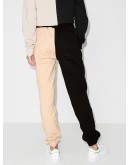 two-tone track pants