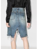 Norbury denim midi skirt