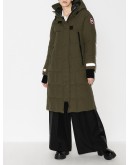 Elmwood long padded parka coat