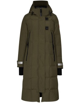 Elmwood long padded parka coat