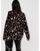 leopard oversized jumper