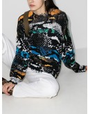 snake oversized jumper