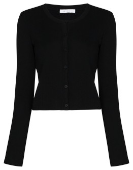 cotton-blend cardigan