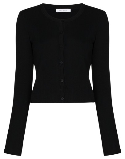 cotton-blend cardigan