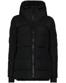 Hybridge hooded puffer jacket