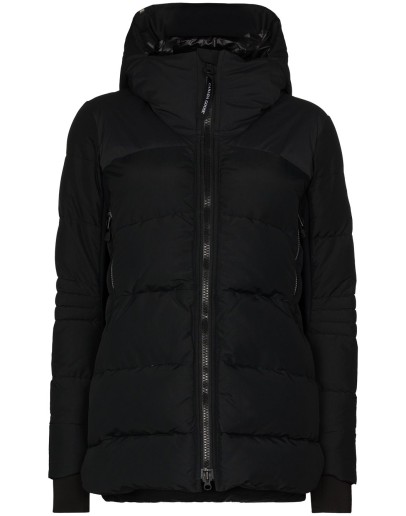 Hybridge hooded puffer jacket