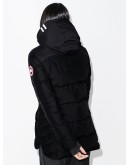 Hybridge hooded puffer jacket