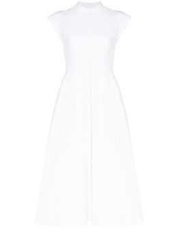 pleated dress
