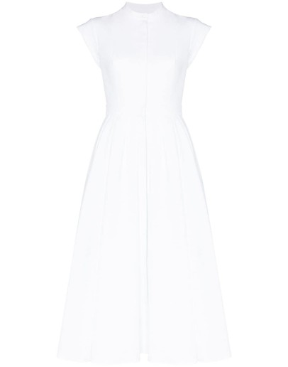 pleated dress