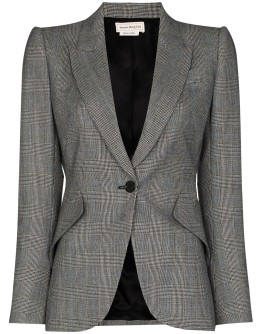 Prince of Wales checked blazer