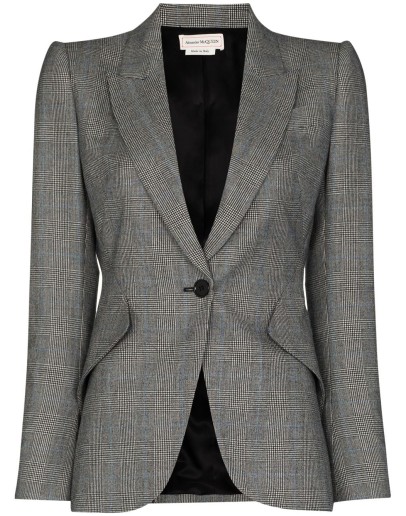 Prince of Wales checked blazer