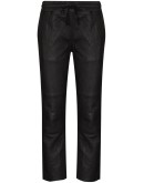  cropped leather trousers