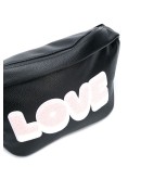 Love print belt bag 