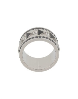 crystal-embellished band ring