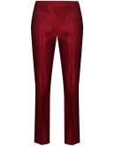 mid-rise cropped trousers