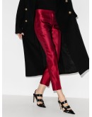 mid-rise cropped trousers