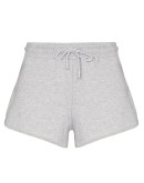drawstring organic cotton running shorts