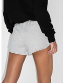 drawstring organic cotton running shorts