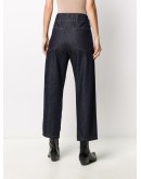 high rise wide leg jeans