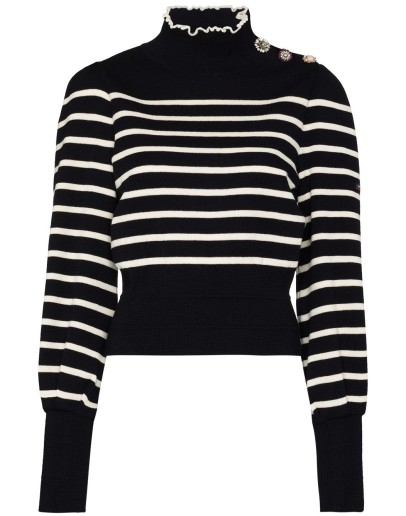 x Armor-Lux breton-stripe jumper