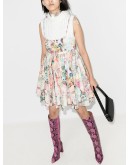 Babydoll cake print dress