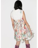 Babydoll cake print dress