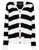 Grunge striped cardigan
