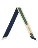 GG Horsebit skinny scarf