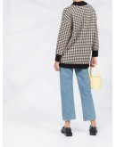 houndstooth cardigan