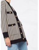 houndstooth cardigan