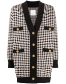 houndstooth cardigan