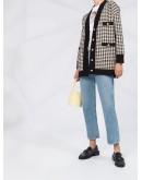 houndstooth cardigan