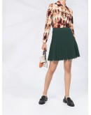 bead-embellished A-line skirt