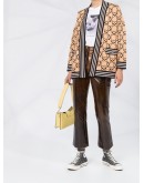 monogram cardigan
