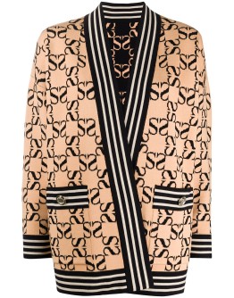 monogram cardigan