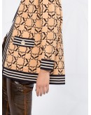 monogram cardigan