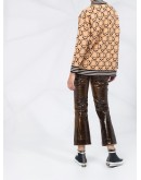 monogram cardigan