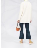 pearl button longline cardigan