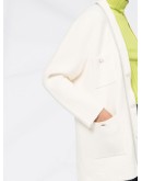 pearl button longline cardigan