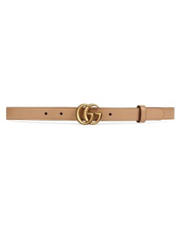 double G buckle belt