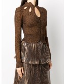 laser cut detail jumper 