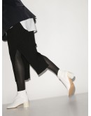 45mm square-toe ankle boots