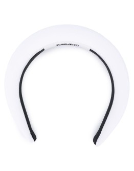 logo print hairband