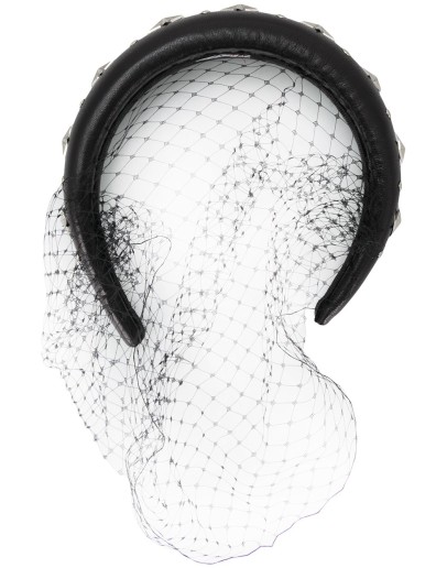 mesh veil headband