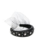 mesh veil headband