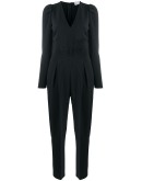 bow-detail tuxedo jumpsuit
