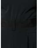 bow-detail tuxedo jumpsuit