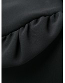 bow-detail tuxedo jumpsuit