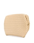 Intrecciato padded clutch bag