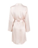 belted mid-length dressing gown